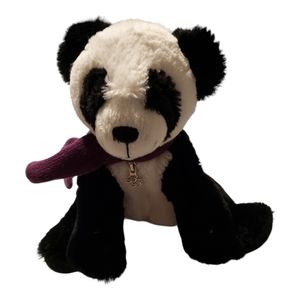 Ben Bridge BearSoft Plush w/Purple Scarf 10” Stuffed Animal Teddy Bear